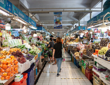 ข้อมูลตลาดในเขตพื้นที่องค์การบริหารส่วนตำบลเซกา