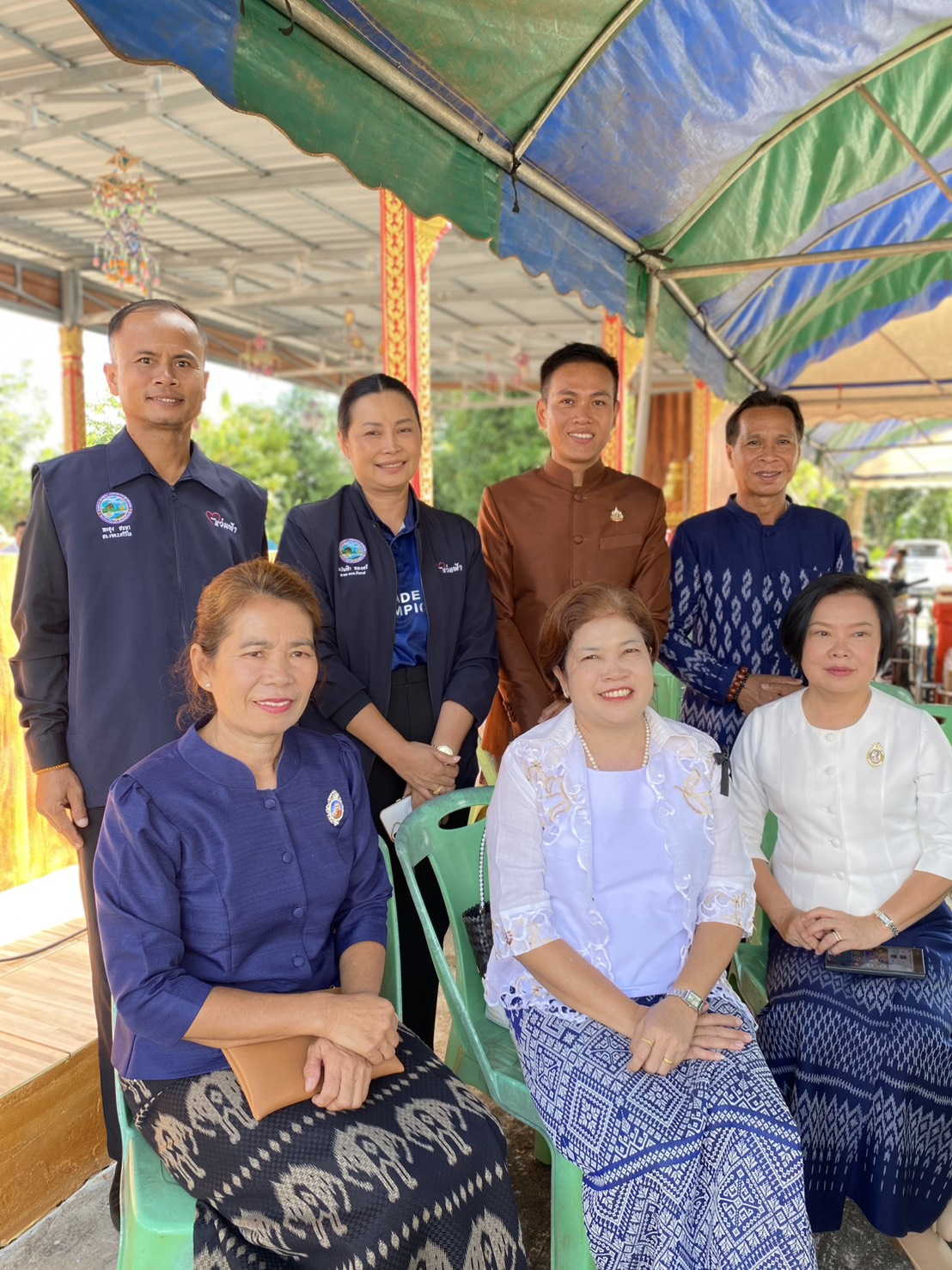 พิธีถวายผ้ากฐิน วัดธรรมาธิปไตย ตำบลป่งไฮ อำเภอเซกา จังหวัดบึงกาฬ