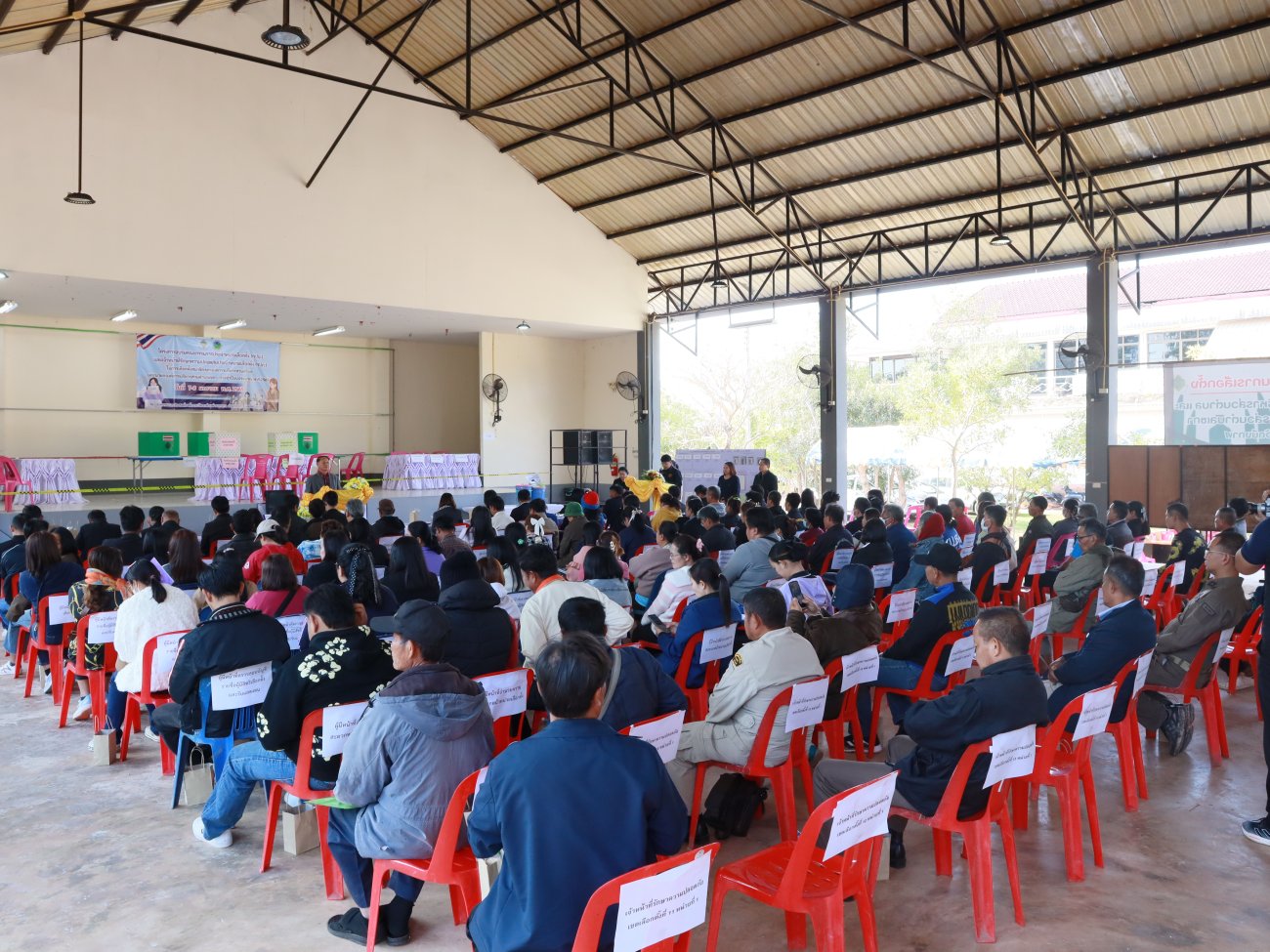 โครงการอบรมคณะกรรมการประจำหน่วยเลือกตั้ง (กปน.) และเจ้าหน้าที่รักษาความปลอดภัยประจำหน่วยเลือกตั้ง (รปภ.) ในการเลือกตั้งนายกและสมาชิกสภาองค์การบริหารส่วนตำบล