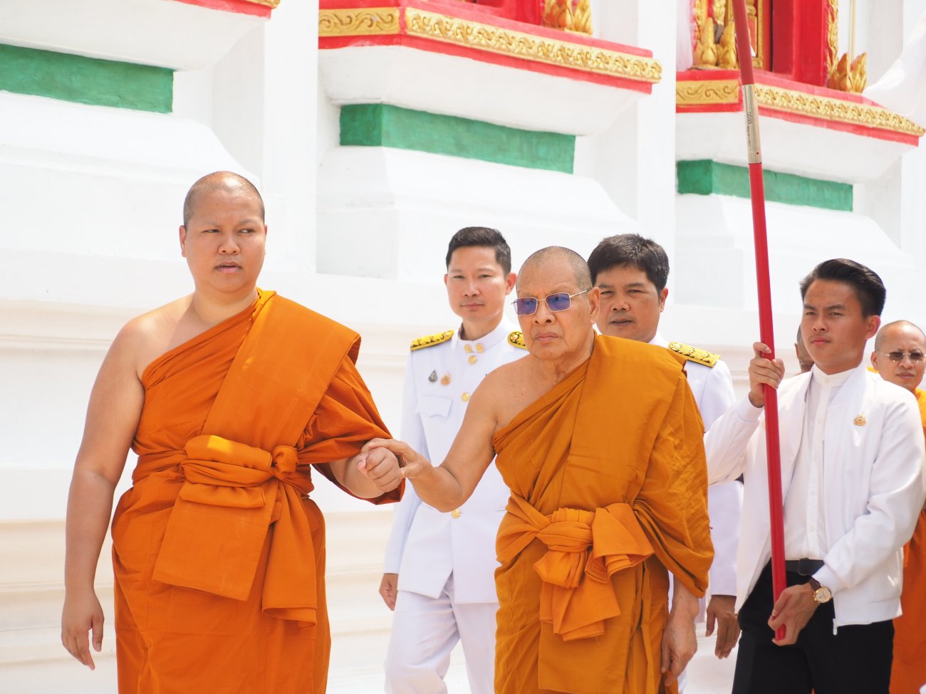พิธีพระราชทานวิสุงคามสีมา และปักหมายเขต วัดโพนสว่าง บ้านโนนสูง อำเภอเซกา จังหวัดบึงกาฬ